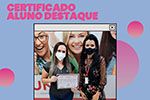 Certificado para alunos que se destacaram no 1° semestre de 2021