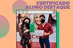 Certificado para alunos que se destacaram no 1° semestre de 2021