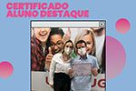 Certificado para alunos que se destacaram no 1° semestre de 2021