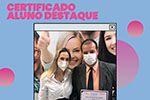 Certificado para alunos que se destacaram no 1° semestre de 2021