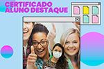 Certificado para alunos que se destacaram no 1° semestre de 2021