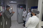 Visita técnica ao Banco de sangue