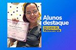 Certificado para alunos que se destacaram no 1° semestre de 2020