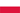 Bandeira da Polônia